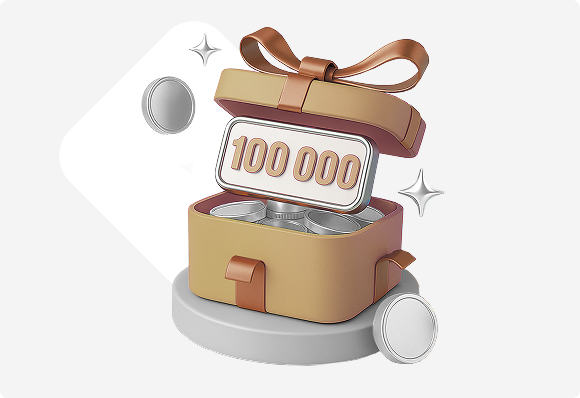 Разыгрываем до 100 000 бонусов