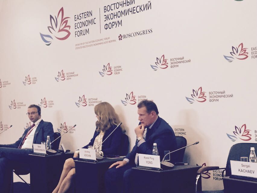 Председатель совета директоров АТБ Андрей Вдовин выступил на ключевой сессии ВЭФ