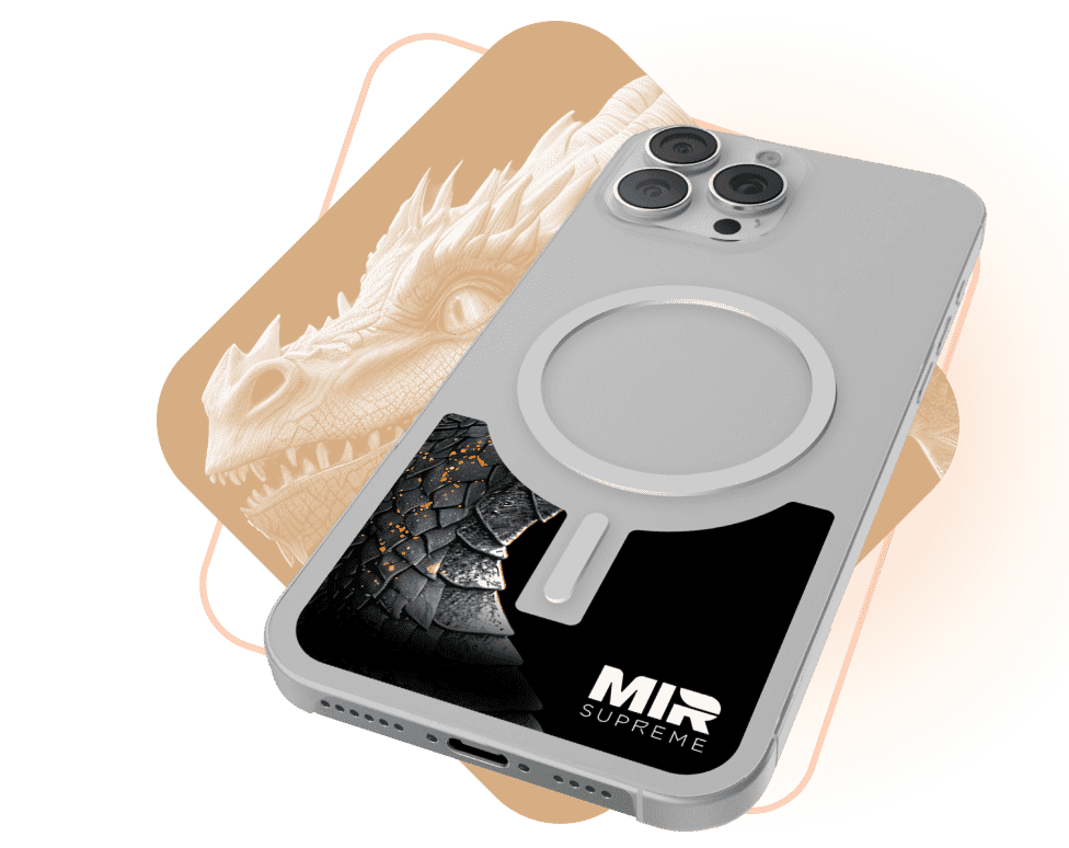 Ультратонкий платежный стикер Mir Supreme